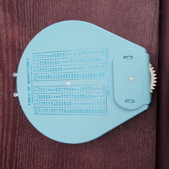 Vintage BioMate Bio Rhythm Calendar 1960s Astrological Charting tool - Picture 3 of 6